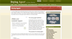 Desktop Screenshot of dryingagent.com